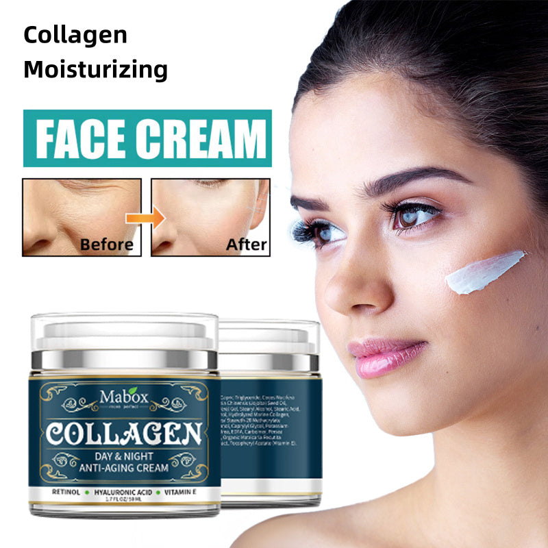 Collagen Moisturizing Facial Cream Skin Care Products Anti Aging Face Cream Moisturizing Wrinkle Remover - Peakshop