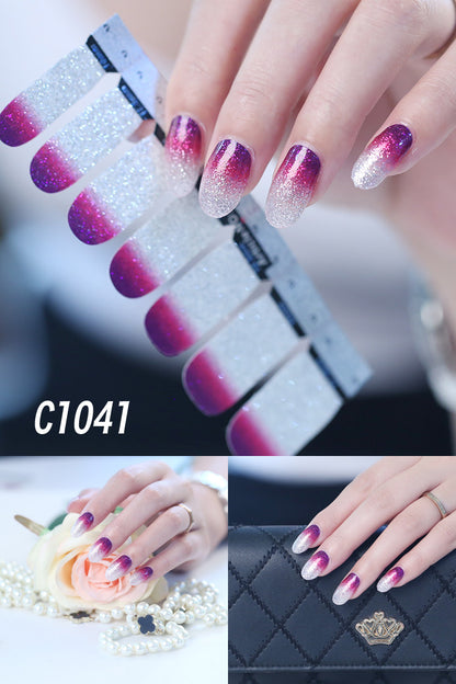 Gradient Nail Sticker - Peakshop