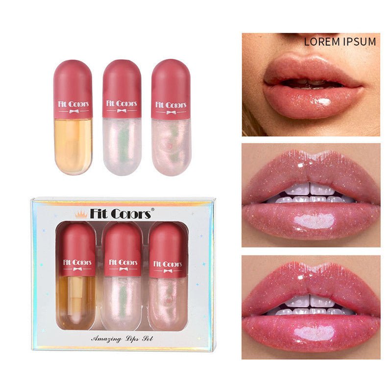 Day Night Instant Volume Lip Plumper Oil Clear Lasting Nourishing Repairing Reduce Lip Fine Line Care Lip Beauty Cosmetic - Peakshop