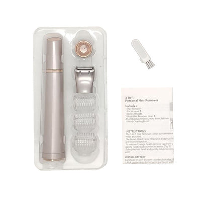 Eyebrow Trimmer, Hair Removal Device, Electric Shaver, Hair Removal Device, Waterproof Body