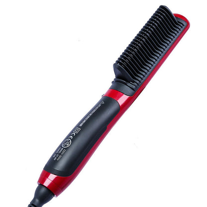 Home automatic adjustable temperature red hair straightener