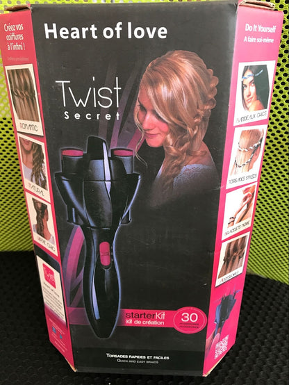 Tresse automatique pour cheveux, machine à tresser électrique USB, rouleau magique à faire soi-même, outil de coiffure, styler, chignon