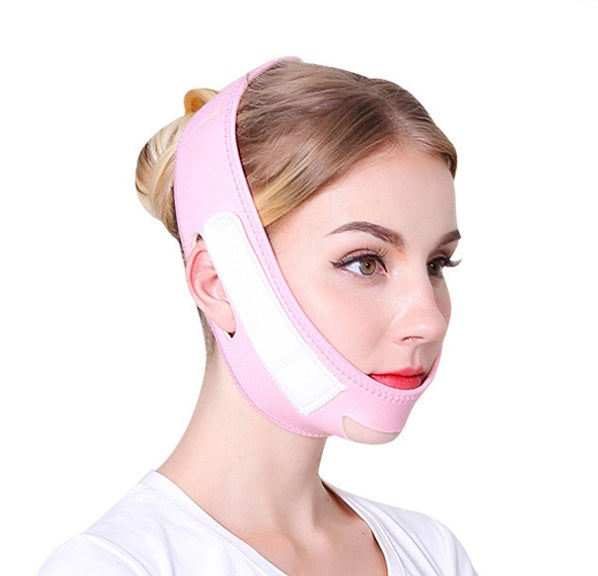 Face Slim V-Line Lift Up Mask Cheek Chin Neck Slimming Thin Belt Strap Beauty Delicate Facial Thin Face Mask Slimming Bandage - Peakshop