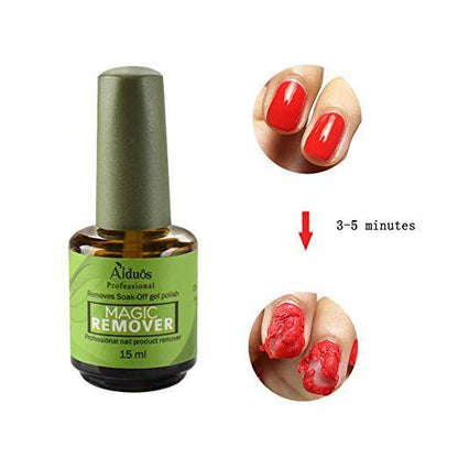 Nail Polish Burst Magic Nail Polish Remover  Fast Soak Off Sticky  Nail Gel Polish Degreaser Cleaner