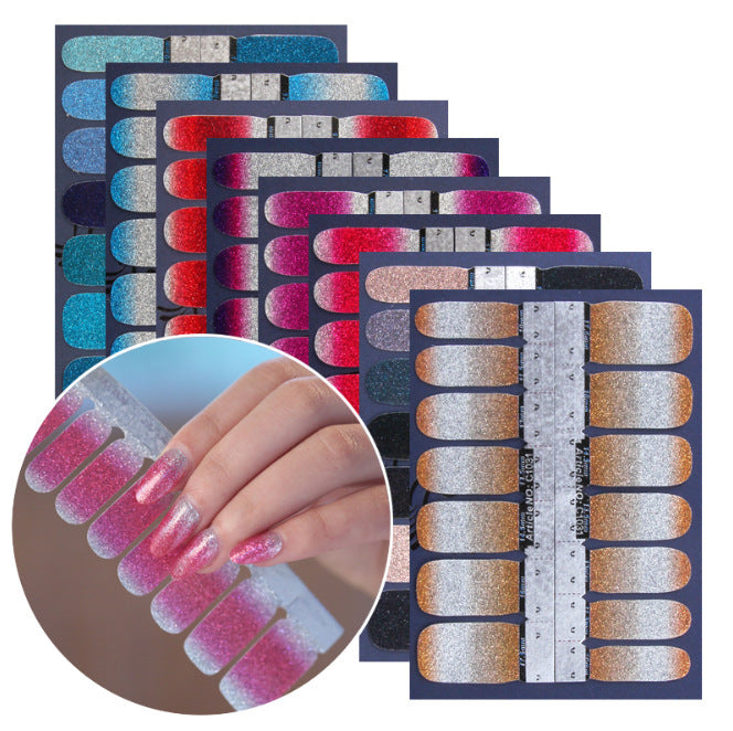 Gradient Nail Sticker - Peakshop