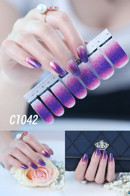 Gradient Nail Sticker - Peakshop