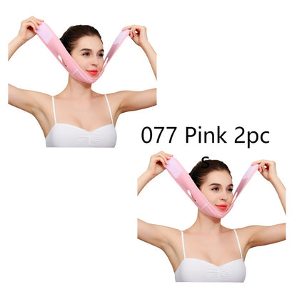 Face Slim V-Line Lift Up Mask Cheek Chin Neck Slimming Thin Belt Strap Beauty Delicate Facial Thin Face Mask Slimming Bandage - Peakshop