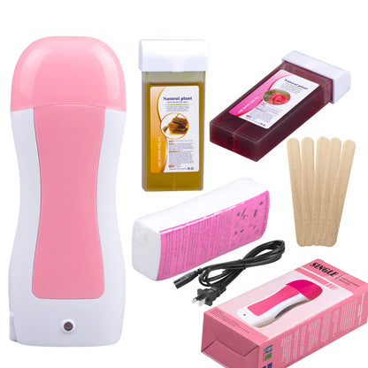 Paraffin Coil Epilator Wax Heating Machine Set Epilator Hair Removal Tape Roll