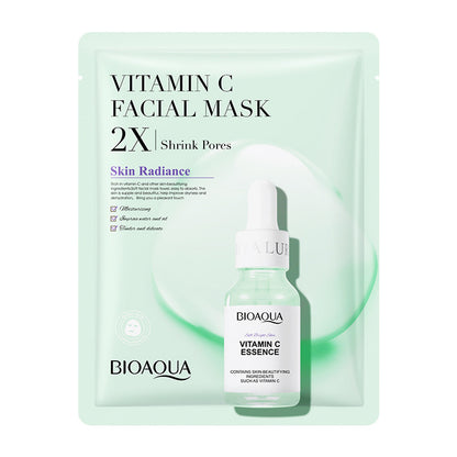 PeakShop Premium Face Mask Set - Collagen, Hyaluronic Acid, and Vitamin C for Ultimate Hydration, Firming, and Radiant Skin - Peakshop