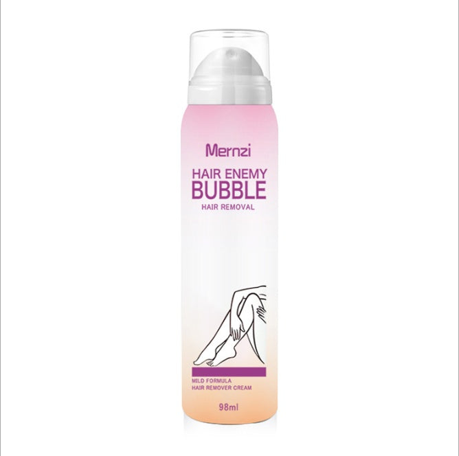 Hair removal cream spray