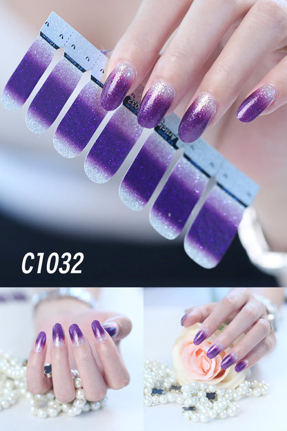 Gradient Nail Sticker - Peakshop