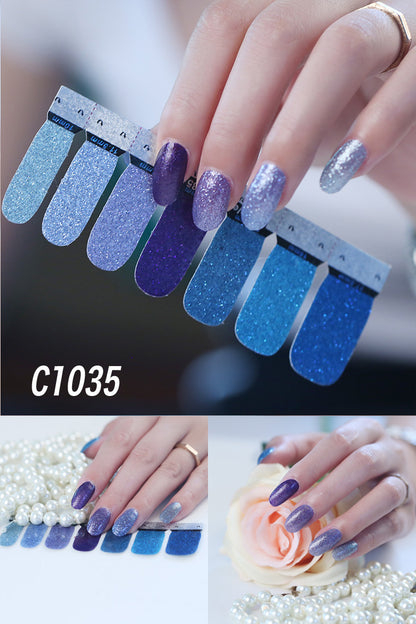 Gradient Nail Sticker - Peakshop