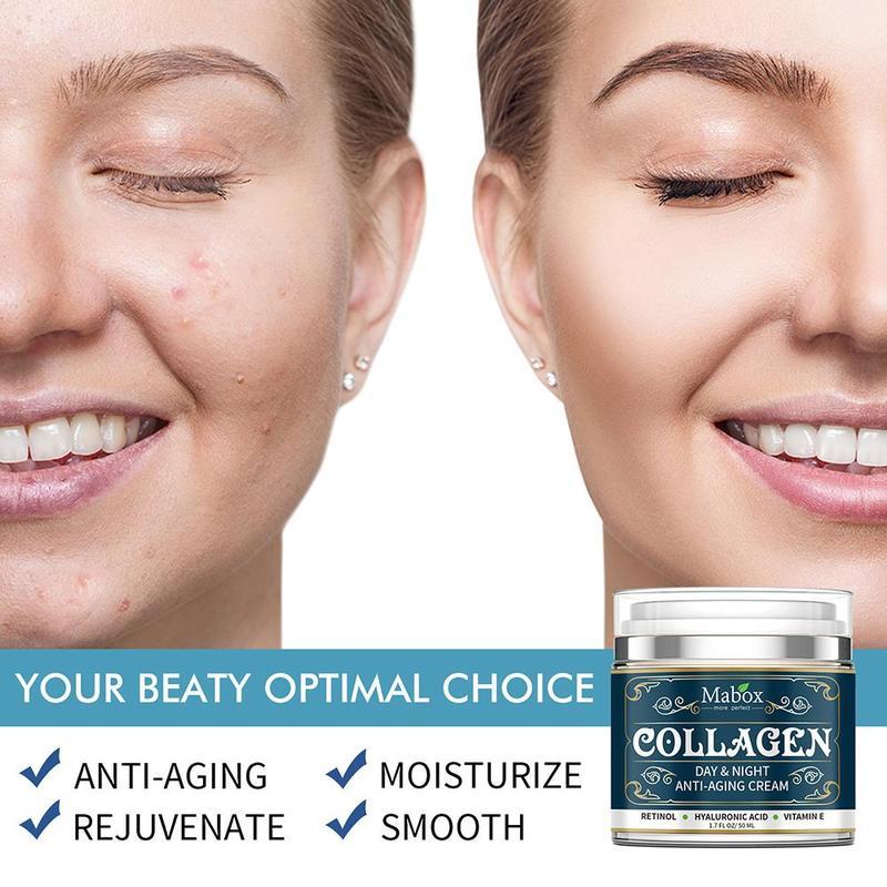 Collagen Moisturizing Facial Cream Skin Care Products Anti Aging Face Cream Moisturizing Wrinkle Remover - Peakshop