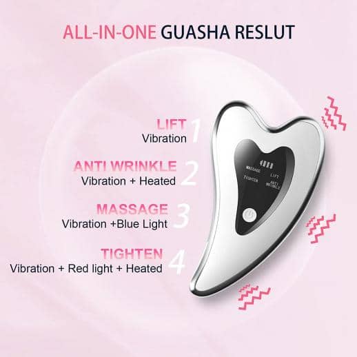 Facial Gua Sha Tool for Radiant and Glowing Skin by PeakShop™ - Peakshop