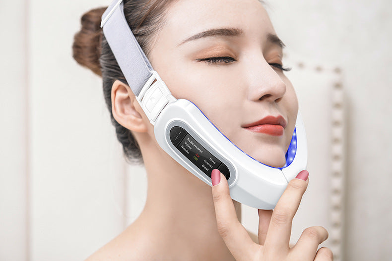 Double Chin Facial Massage Electric V Face Massager For Men And Women - Peakshop