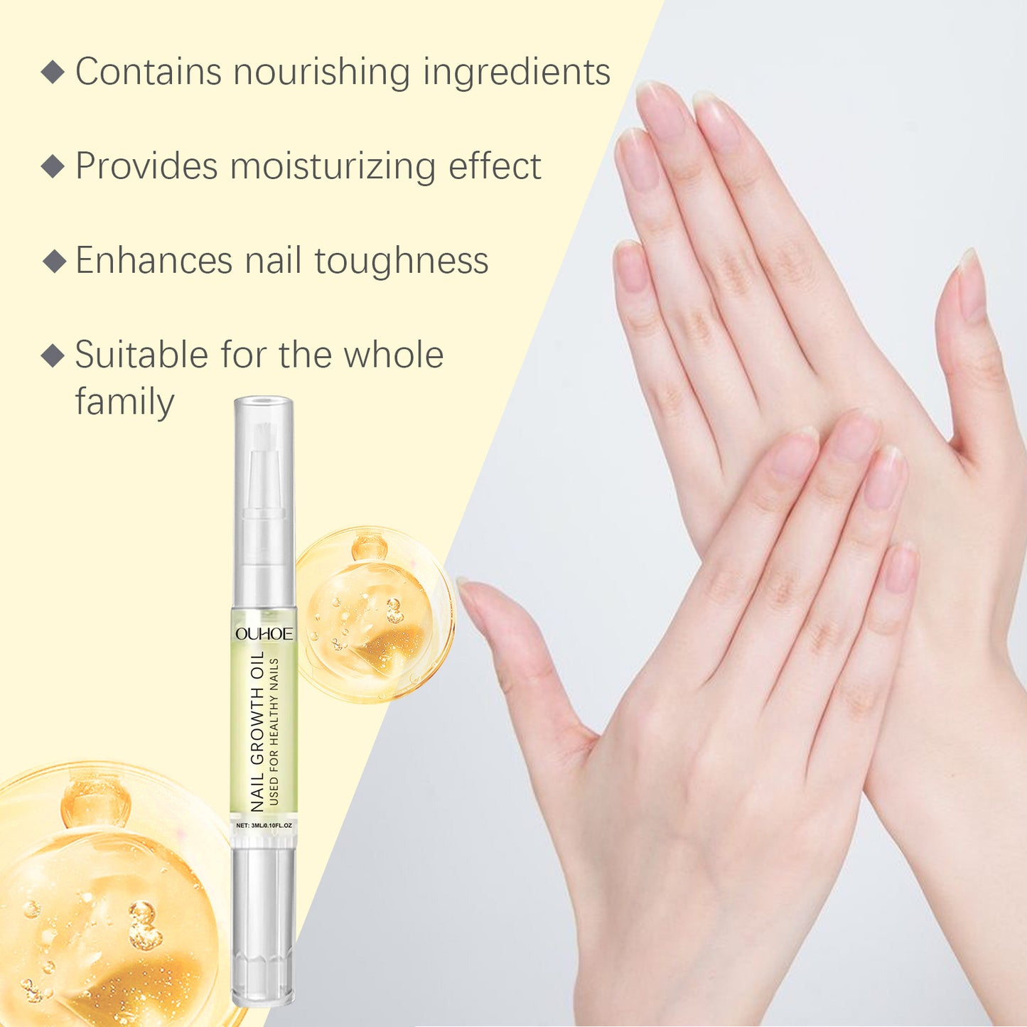 Daily Maintenance Soft Nail Endogenous Nail Cleaning Nail Moisturizing And Nourishing Repair Essence