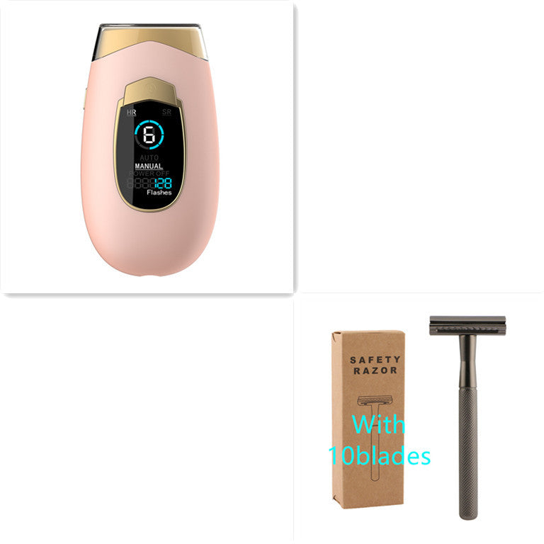 New Laser Hair Removal Equipment Home Beauty Salon Private Parts Lady Shaver Long-lasting Hair Trimmer Non-freezing Point - Peakshop