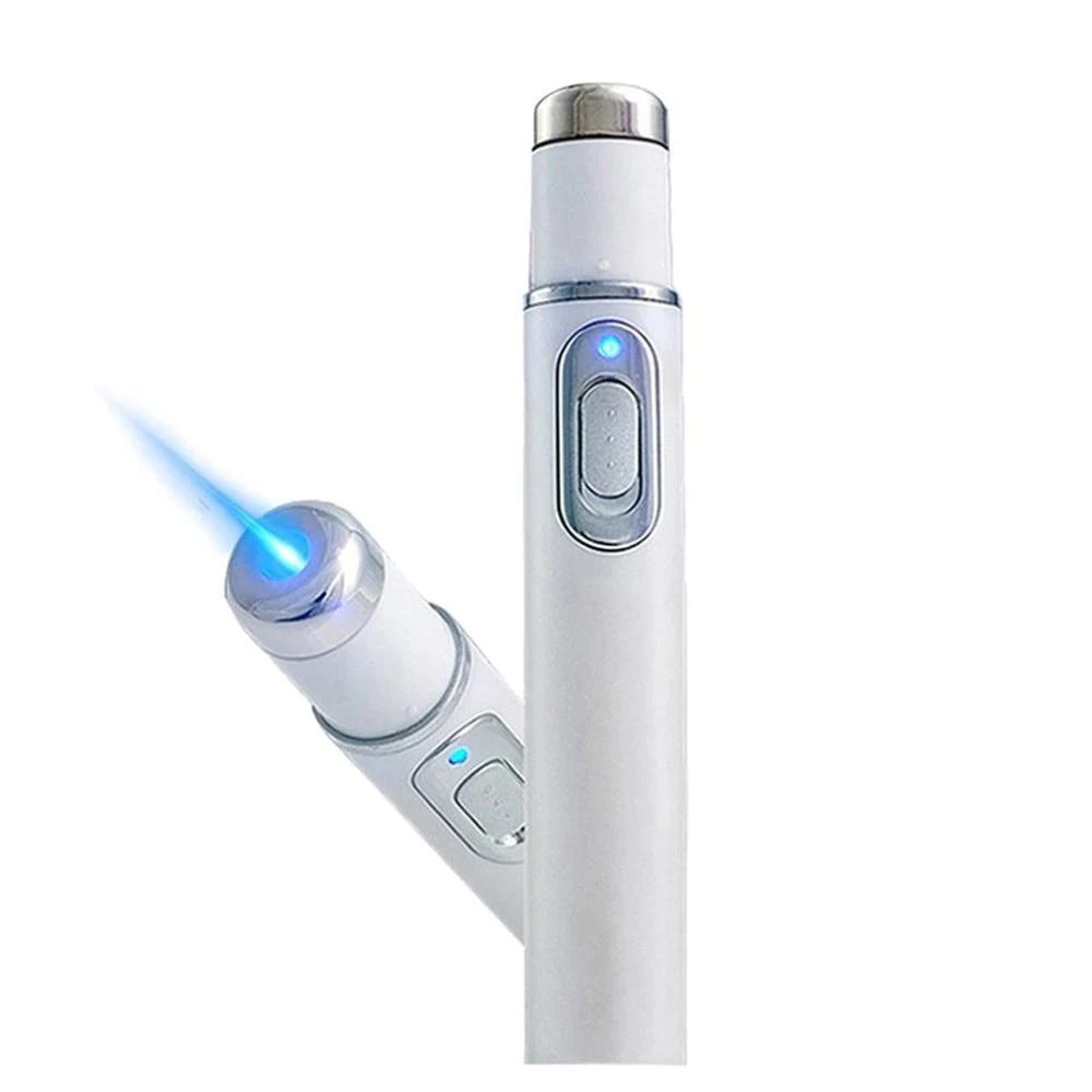 Blue Light Therapy Acne Laser Pen Soft Scar Wrinkle Removal Treatment Device Skin Care Beauty Equipment - Peakshop