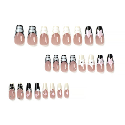 Mid-length Ballet Nail Manicure - Peakshop