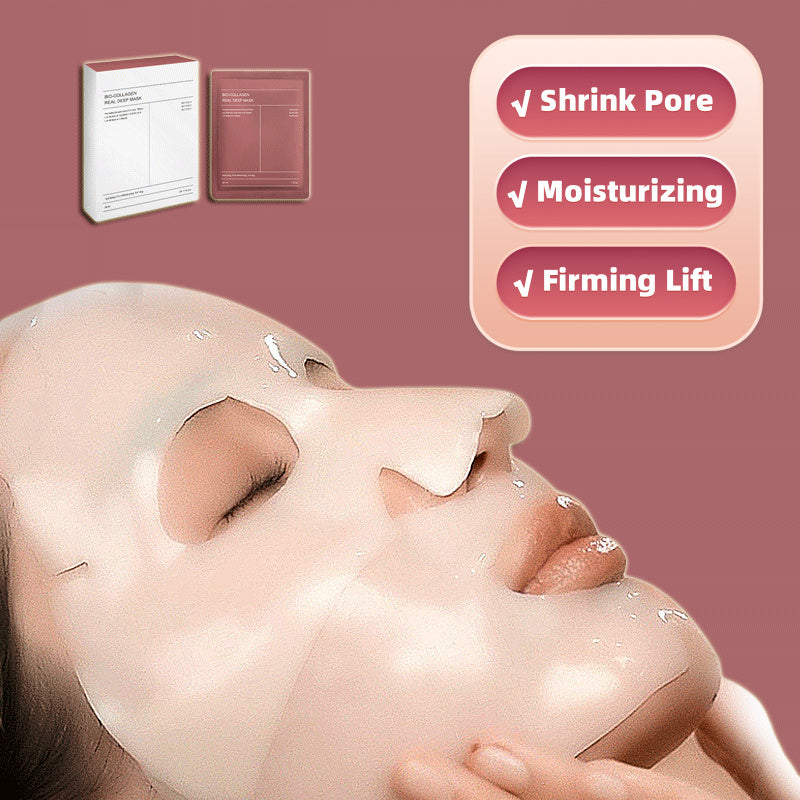 Face Mask Shrink Pore Moisturizing Refreshing Brightening Firming Lift Nourish Skin Care Deep Hydration Moisturizer - Peakshop